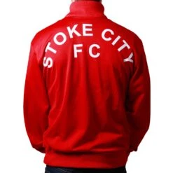 Stoke City 1970s Track Top -Outlet Fitted Tops Store 9018 5
