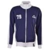 BUKTA Heritage Track Top Navy With White Panels/Cuffs/W'Ban