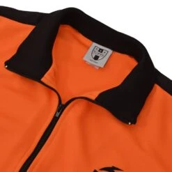 BUKTA Heritage Track Top Orange With Black Panels/Cuffs/W'B -Outlet Fitted Tops Store bukjorg2 2