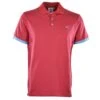 BUKTA Lifestyle Polo Claret With Sky Cuffs