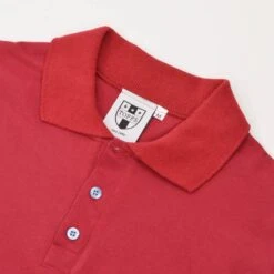 BUKTA Lifestyle Polo Claret With Sky Cuffs 5 BUKTA Lifestyle Polo Claret With Sky Cuffs -Outlet Fitted Tops Store bukpclar3 2