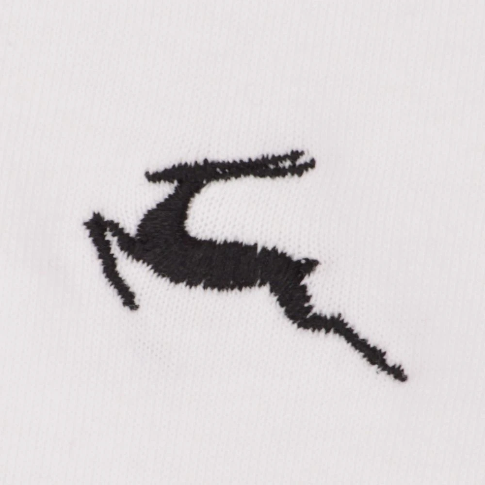 BUKTA Lifestyle Polo White With Black Cuffs 2 BUKTA Lifestyle Polo White With Black Cuffs - Image 2