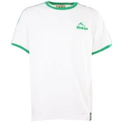 BUKTA Ringer T-Shirt - White/Green