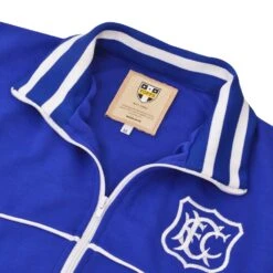 Everton Retro Track Top -Outlet Fitted Tops Store j0019 2