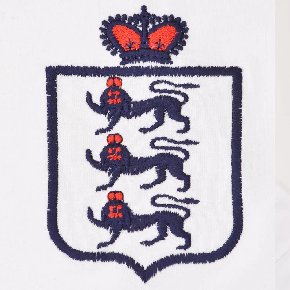 England White Polo Shirt 2 England White Polo Shirt - Image 2