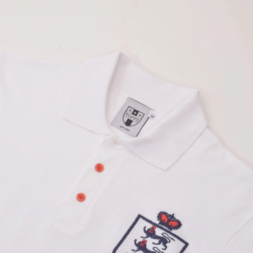 England White Polo Shirt 3 England White Polo Shirt - Image 3