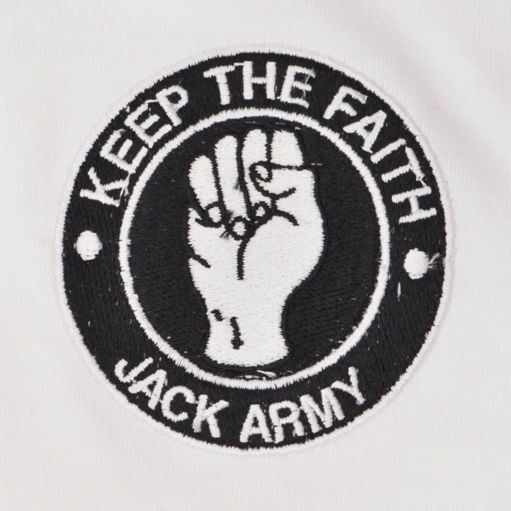 Swansea City No 7 White Polo Shirt 2 Swansea City No 7 White Polo Shirt - Image 2