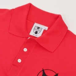 Sunderland No 73 Red Polo Shirt -Outlet Fitted Tops Store p0048 2