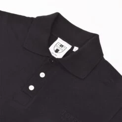 TOFFS Est 1990 Black Polo Shirt -Outlet Fitted Tops Store p0058 2