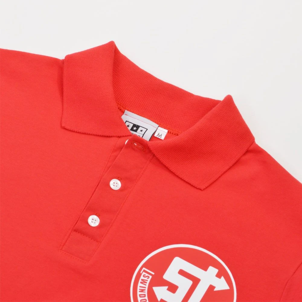 Swindon Town Red Polo Shirt 3 Swindon Town Red Polo Shirt - Image 3