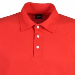 Toffs Retro Polo Shirt - Red -Outlet Fitted Tops Store p1004 2