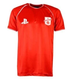 Playstation Tee Red Polyester