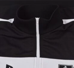 Playstation Track Top - Black - Polyester -Outlet Fitted Tops Store play013 2