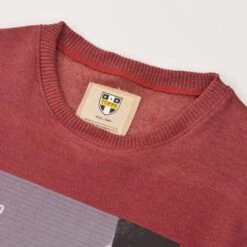 Pennarello: World Cup - Italia 1990 Sweatshirt - Wine Red -Outlet Fitted Tops Store print0003 2
