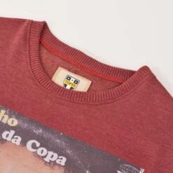 Pennarello: LPFC Jairzinho Sweatshirt - Wine Red -Outlet Fitted Tops Store print0004 2