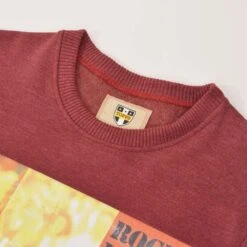 Pennarello: LPFC - Roger Milla Sweatshirt - Wine -Outlet Fitted Tops Store print0021 2