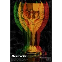 Pennarello: World Cup - Mexico 1970 T-Shirt - White 3 Pennarello: World Cup - Mexico 1970 T-Shirt - White -Outlet Fitted Tops Store print0033 1