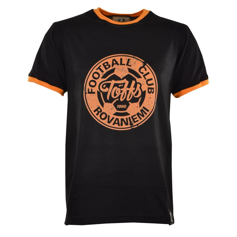 TOFFS Rovaniemi T-Shirt - Black/Amber Ringer 1 TOFFS Rovaniemi T-Shirt - Black/Amber Ringer