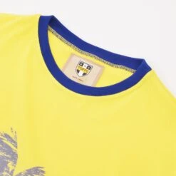Colombia T-Shirt - Yellow/Royal Ringer -Outlet Fitted Tops Store print0115 2