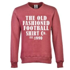 The Old Fashioned Football Shirt Co. - Wine Sweatshirt