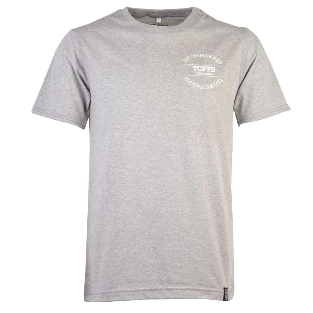 TOFFS: The Old Fashioned Football Shirt Co - Grey T-Shirt 1 TOFFS: The Old Fashioned Football Shirt Co - Grey T-Shirt