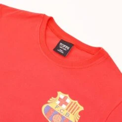 Barcelona 12th Man- Red T-Shirt -Outlet Fitted Tops Store print0222 2