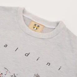 Pennarello: Maldini Sweatshirt - Light Grey -Outlet Fitted Tops Store print0236 2