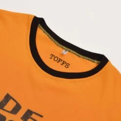 Leones Negros 12th Man - Amber/Black Ringer -Outlet Fitted Tops Store print0252 2