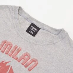 AC Milan Rossoneri Diavolo T-Shirt - Grey Marl -Outlet Fitted Tops Store print0256 2