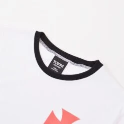 Vasco Da Gama 12th Man - White/Black Ringer -Outlet Fitted Tops Store print0291 2