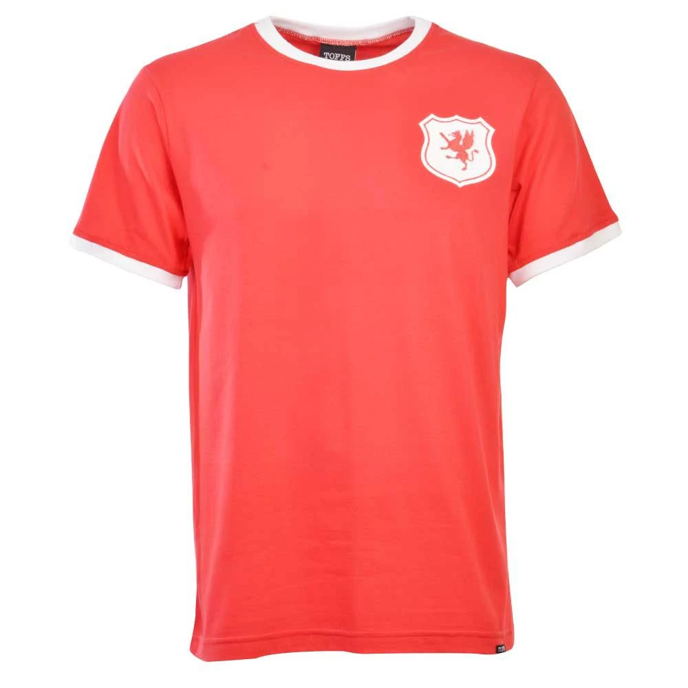 Wales 11 12th Man T-Shirt - Red/White Ringer 1 Wales 11 12th Man T-Shirt - Red/White Ringer