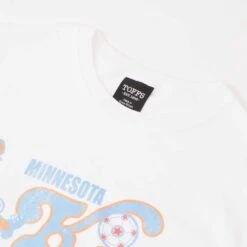 NASL: Minnesota Kicks T-Shirt - White -Outlet Fitted Tops Store print0341 2