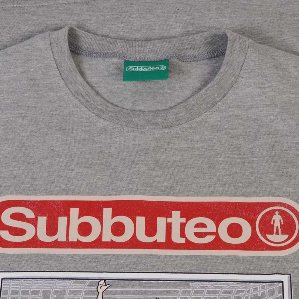 Subbuteo Goal T-Shirt - Grey 2 Subbuteo Goal T-Shirt - Grey - Image 2