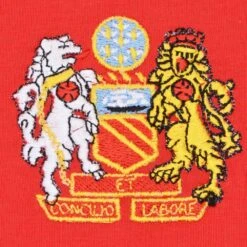 Manchester Reds 12th Man T-Shirt - Red/White Ringer -Outlet Fitted Tops Store t0078 1