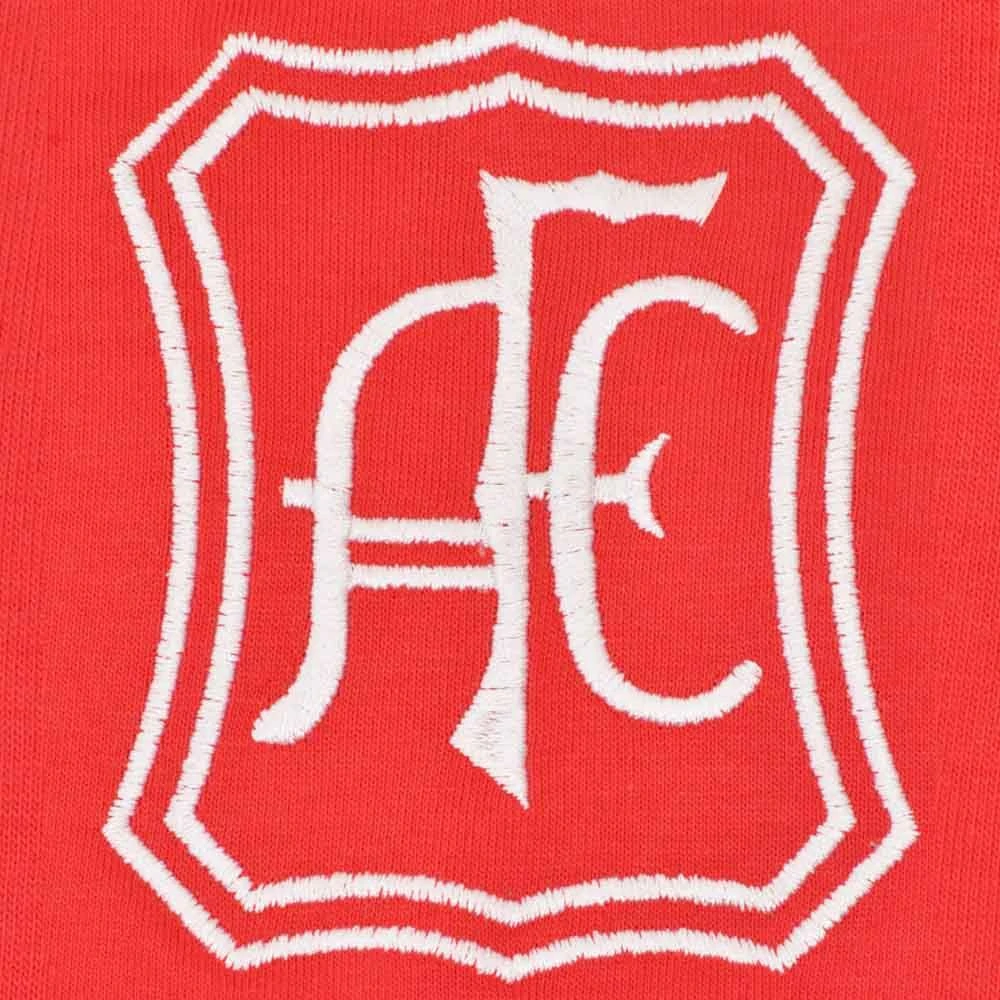 Aberdeen 12th Man T-Shirt - Red/White Ringer 2 Aberdeen 12th Man T-Shirt - Red/White Ringer - Image 2