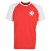 Malta Raglan Sleeve Red/White T-Shirt