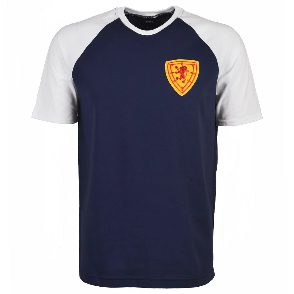 Scotland Raglan Sleeve Navy/White T-Shirt 1 Scotland Raglan Sleeve Navy/White T-Shirt